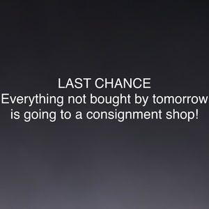 Last Chance To Buy